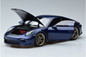 Porsche 911 992 GT3 Touring Package Azul Metálico Norev 1:18 187302 Metal - imagem 2 de 7