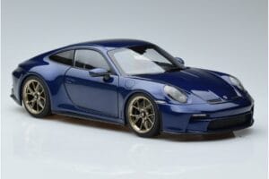 Porsche 911 992 GT3 Touring Package Azul Metálico Norev 1:18 187302 Metal - imagem 5 de 7