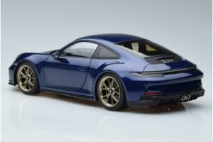 Porsche 911 992 GT3 Touring Package Azul Metálico Norev 1:18 187302 Metal - imagem 6 de 7