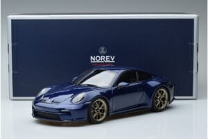 Porsche 911 992 GT3 Touring Package Azul Metálico Norev 1:18 187302 Metal - imagem 7 de 7