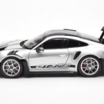 Porsche 911 992 GT3 Weissach Pack GT Prata Metálico Norev 1:18 - image 4 of 8