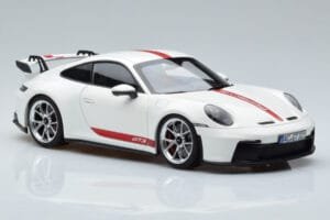 Porsche 911 992 GT3 Branco Norev 1:18 187306 Metal - imagem 5 de 7