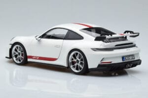 Porsche 911 992 GT3 Branco Norev 1:18 187306 Metal - imagem 6 de 7