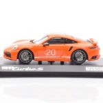 Porsche 911 992 Turbo S Gulf Laranja Minichamps 1:43