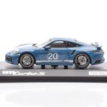 Porsche 911 992 Turbo S Oslo Azul Minichamps 1:43