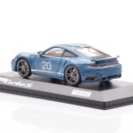 Porsche 911 992 Turbo S Oslo Azul Minichamps 1:43 - image 3 of 4
