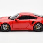 Porsche 911 992 Turbo S Sport Design Vermelho Minichamps 1:18 - image 4 of 8