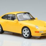 Porsche 911 993 Carrera Amarelo Norev 1:18 187596 Metal - image 4 of 6