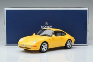 Porsche 911 993 Carrera Amarelo Norev 1:18 187596 Metal - imagem 6 de 6