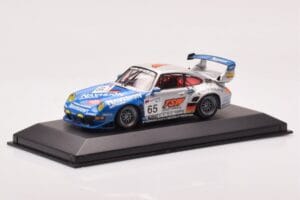 Porsche 911 993 GT2 #65 Roock Racing 24 Hours of Le Mans 1998 Minichamps 1:43 430986765 Metal - imagem 2 de 4