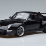 Porsche 911 993 Gunther Werks 400R Preto GT Spirit 1:18 KJ028 Resina