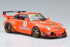 Porsche 911 993 RWB Jagermeister Asia Edition GT Spirit 1:18 KJ039 Resina - imagem 4 de 6