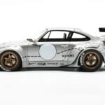 Porsche 911 993 RWB Prata Phantom Asia Edition GT Spirit 1:18 CLDC017 Resina - image 3 of 6