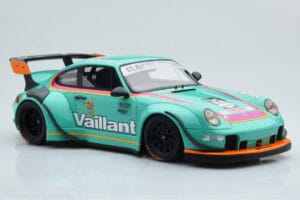 Porsche 911 993 RWB Vaillant GT Spirit 1:18 GT869 Resina - imagem 4 de 6