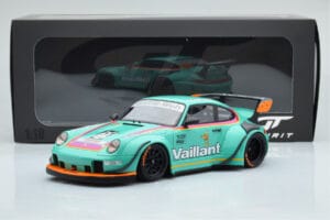 Porsche 911 993 RWB Vaillant GT Spirit 1:18 GT869 Resina - imagem 6 de 6