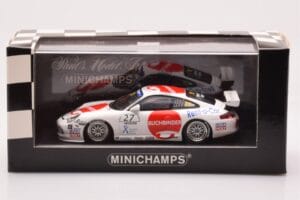 Porsche 911 996 GT3 Cup Team Araxa Buchbinder Racing #27 Landen Porsche Carrera Cup 2004 Minichamps 1:43 400046227 Metal - imagem 4 de 4