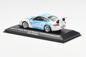 Porsche 911 996 GT3 Cup #7 H. Neuhauser Alutec Belte Porsche Michelin Supercup 2006 Minichamps 1:43 WAP02013117 Metal - imagem 3 de 4