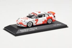 Porsche 911 996 GT3 Cup CIBC #7 L. Wilkins Daytona 250 2003 Minichamps 1:43 400036907 Metal - imagem 2 de 4