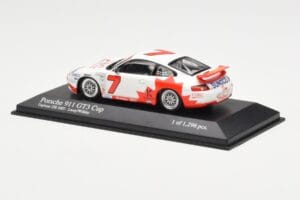 Porsche 911 996 GT3 Cup CIBC #7 L. Wilkins Daytona 250 2003 Minichamps 1:43 400036907 Metal - imagem 3 de 4