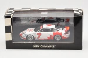 Porsche 911 996 GT3 Cup CIBC #7 L. Wilkins Daytona 250 2003 Minichamps 1:43 400036907 Metal - imagem 4 de 4