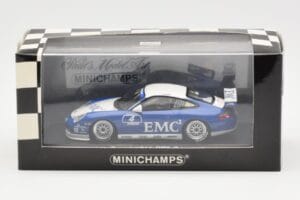 Porsche 911 996 GT3 Cup EMC2 #4 Hardt Porsche Carrera Cup 2004 Minichamps 1:43 400046204 Metal - imagem 4 de 4