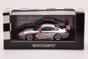 Porsche 911 996 GT3 Cup Infineon #5 W. Henzler Porsche Supercup Winner 2004 Minichamps 1:43 400046205 Metal - imagem 4 de 4