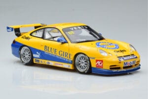 Porsche 911 996 GT3 Cup #88 Macau Winner 2005 AUTOart 1:18 80574 Metal - imagem 5 de 7