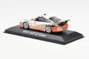 Porsche 911 996 GT3 Cup #1 Mobil 1 VIP Car Minichamps 1:43 WAP02012115 Metal - imagem 3 de 4