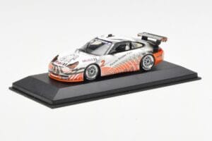 Porsche 911 996 GT3 Cup Mobil 1 #2 V. Ickx Carrera Cup 2004 Minichamps 1:43 403046282 Metal - imagem 2 de 4