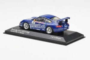 Porsche 911 996 GT3 Cup Team Morellato #16 O. Maximin Porsche Supercup 2006 Minichamps 1:43 400066416 Metal - imagem 3 de 4