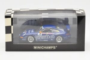 Porsche 911 996 GT3 Cup Team Morellato #16 O. Maximin Porsche Supercup 2006 Minichamps 1:43 400066416 Metal - imagem 4 de 4