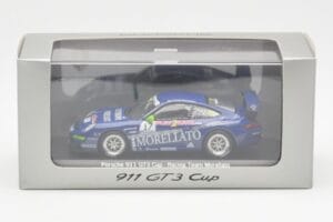 Porsche 911 996 GT3 Cup #17 R. Westbrook Team Morellato Porsche Michelin Supercup 2006 Minichamps 1:43 PORSCHE-265645 Metal - imagem 4 de 4
