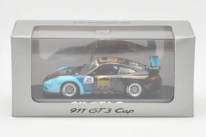 Porsche 911 996 GT3 Cup #29 D. Arnold UPS Porsche Supercup 2006 Minichamps 1:43 WAP02012416 Metal - imagem 4 de 4