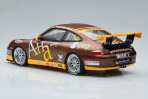 Porsche 911 996 GT3 Cup M. Marsh Carrera Cup Asia Winner 2004 AUTOart 1:18 80489 Metal - imagem 6 de 7