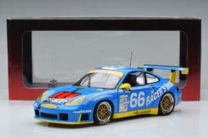 Porsche 911 996 GT3 R #6 24 Hours of Daytona GT Class Winner 2002 AUTOart 1:18 80273 Metal - imagem 7 de 7