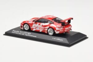 Porsche 911 996 GT3 RS Inline #89 B. Frisselle / D. Negri / S. Pumpelly ALMS Petit Le Mans 2003 Minichamps 1:43 400036989 Met - imagem 3 de 4
