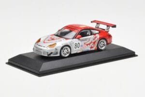 Porsche 911 996 GT3 RSR Flying Lizard #80 S. Neiman / J. Pechnik / J. Van Overbeek GT2 Class 24 Hours of Le Mans 2005 Minicha - imagem 2 de 4