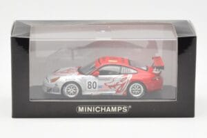 Porsche 911 996 GT3 RSR Flying Lizard #80 S. Neiman / J. Pechnik / J. Van Overbeek GT2 Class 24 Hours of Le Mans 2005 Minicha - imagem 4 de 4