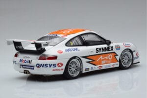 Porsche 911 996 GT3 R #1 C. Kwan Carrera Cup Asia 2004 AUTOart 1:18 80487 Metal - imagem 3 de 7