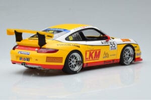 Porsche 911 997 GT3 Cup D. O'Young Carrera Cup Asia 2007 AUTOart 1:18 80785 Metal - imagem 3 de 7