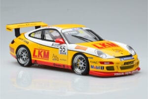 Porsche 911 997 GT3 Cup D. O'Young Carrera Cup Asia 2007 AUTOart 1:18 80785 Metal - imagem 5 de 7