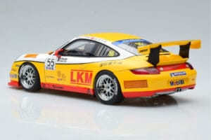 Porsche 911 997 GT3 Cup D. O'Young Carrera Cup Asia 2007 AUTOart 1:18 80785 Metal - imagem 6 de 7