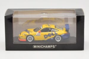 Porsche 911 997 GT3 Cup MRS PC Service Team #15 D. Huisman Porsche Supercup 2006 Minichamps 1:43 400066415 Metal - imagem 4 de 4