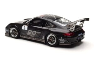 Porsche 911 997 GT3 Cup #1 20th Anniversary Carrera Cup 2010 Minichamps 1:18 WAP0210090B Metal - imagem 7 de 8