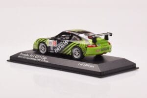 Porsche 911 997 GT3 Cup #8 E. Brown IMSA GT3 Challenge 2009 Minichamps 1:43 400096708 Metal - imagem 3 de 4