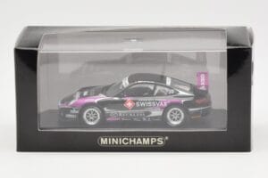 Porsche 911 997 GT3 Cup Swissvax #30 K. Sasaki Carrera Cup Asia Macau 2007 Minichamps 1:43 400076430 Metal - imagem 4 de 4