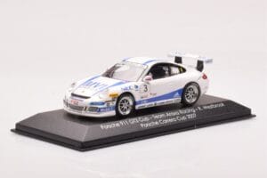 Porsche 911 997 GT3 Cup #3 Team Araxa Racing R. Westbrook Porsche Carrera Cup 2007 Minichamps 1:43 WAP02012318VKK Metal - imagem 2 de 4