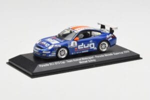 Porsche 911 997 GT3 Cup #8 M. Schrey Team Konrad Motorsport Porsche Michelin Supercup 2006 Minichamps 1:43 WAP02013217 Metal - imagem 2 de 4