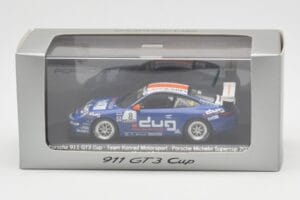 Porsche 911 997 GT3 Cup #8 M. Schrey Team Konrad Motorsport Porsche Michelin Supercup 2006 Minichamps 1:43 WAP02013217 Metal - imagem 4 de 4