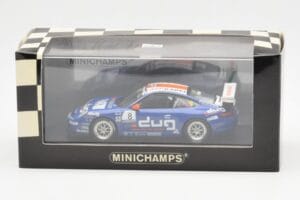 Porsche 911 997 GT3 Cup Team Konrad Motorsport #8 M. Schrey Porsche Supercup 2006 Minichamps 1:43 400066408 Metal - imagem 4 de 4